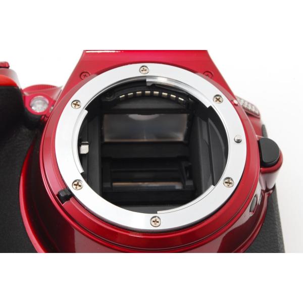 ニコンデジタル一眼Nikon D5500 レンズキットレッド中古新品SDカード