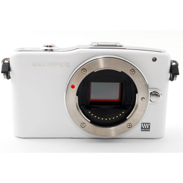 オリンパス ミラーレス OLYMPUS PEN mini E-PM1 ホワイト レンズキット 中古 新品SDカード付き 届いてすぐに使える  /【Buyee】