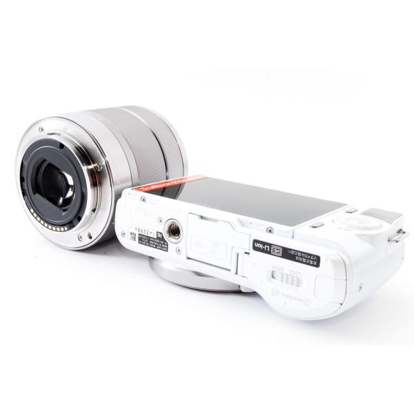 ソニー ミラーレス SONY α NEX-C3 レンズキット ホワイト 中古