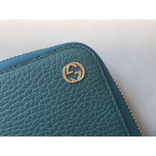 GUCCI ターコイズ レザー 長財布 GUCCI（財布）のフリマアイテム一覧