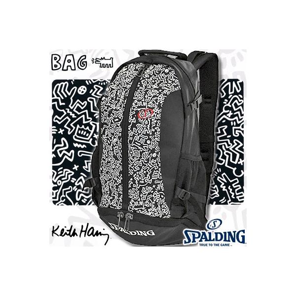 spalding×キースヘリング バスケ用リュック Amazon | SPALDING x Keith Haring CAGER MINI BAG