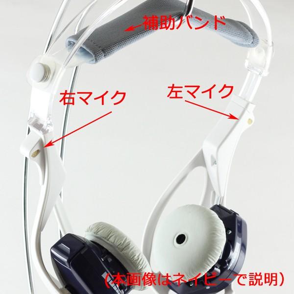 フォンテック集音器ネイビー（ ヘッドホンタイプオシャレ集音器Phontec