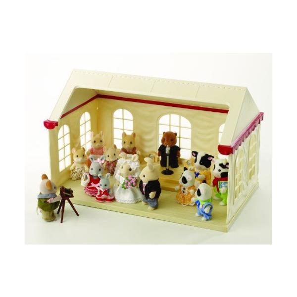 シルバニアファミリー 人形 結婚式場 Sylvanian Families Wedding