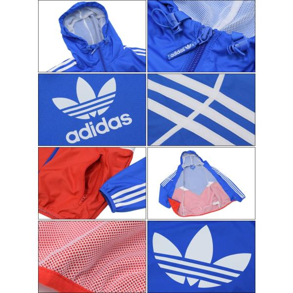 adidas originals トレフォイル トリコロール ナイロンジャケット adidas（アディダス）の「アディカラー トリコロール トラック