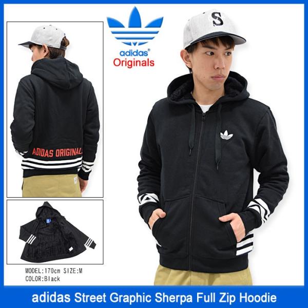 Adidas street hot sale graphic hoodie