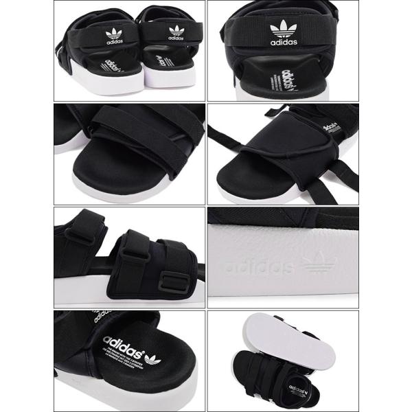 アディダス adidas サンダル メンズ 男性用 ウィメンズ アディレッタ Core Black/White オリジナルス(WOMENS  ADILETTE SANDAL S75382) /【Buyee】