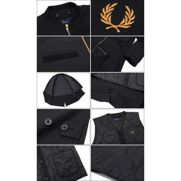 ポイント10倍 FRED PERRY フィッシュテールボンバーコート F2455ト