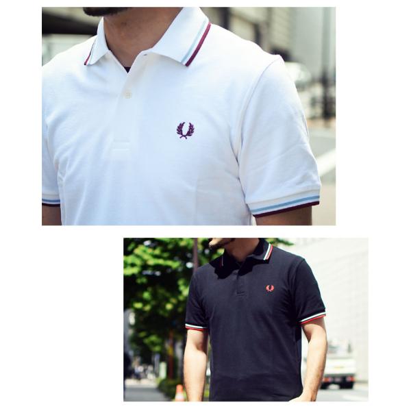 フレッドペリー ポロシャツ 英国製 半袖 FRED PERRY メンズ M12