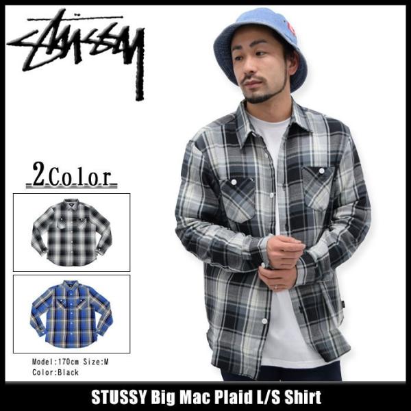 ステューシー STUSSY シャツ 長袖 メンズ Big Mac Plaid(stussy shirt ネルシャツ カジュアルシャツ トップス メンズ・男性用  111844) /【Buyee】