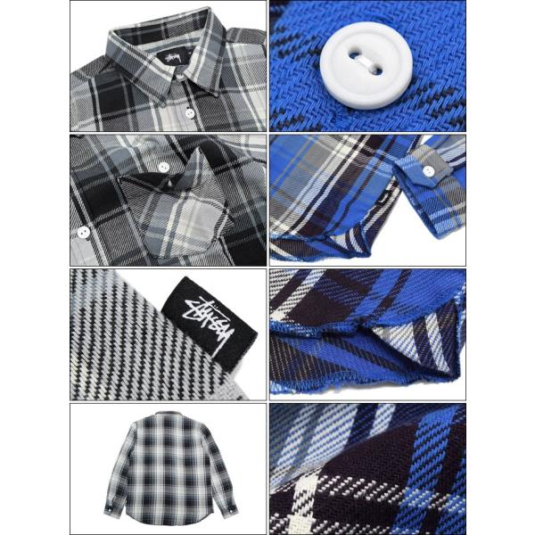 ステューシー STUSSY シャツ 長袖 メンズ Big Mac Plaid(stussy