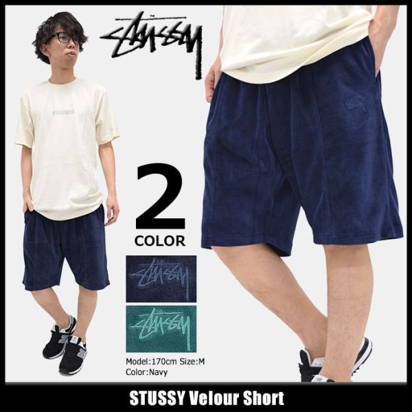 ステューシー STUSSY ハーフパンツ メンズ Velour(stussy short pant ...