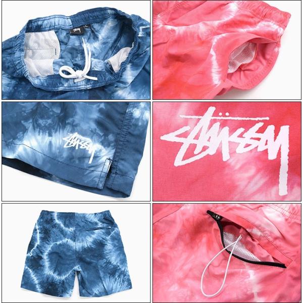 ステューシー ハーフパンツ STUSSY メンズ Tie Dye Water ( stussy