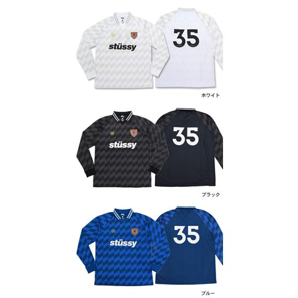 楽天市場】ステューシー STUSSY シャツ 長袖 メンズ Soccer Jersey ( stussy shirt サッカーシャツ ゲームシャツ  Vネック トップス メンズ・男性用 114814 Stussy stussy USAモデル 正規 品 ストゥーシー スチューシー ) : ice  field（アイスフィールド）