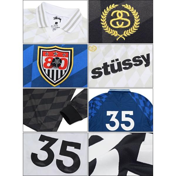 ステューシー シャツ 長袖 STUSSY メンズ Soccer Jersey(stussy shirt