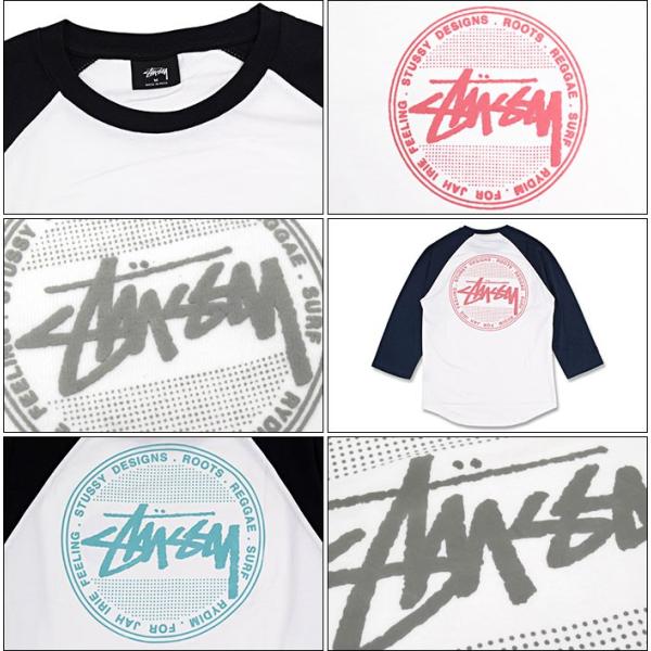 ステューシー STUSSY ラグラン 七分袖 Vintage Dot(stussy raglan