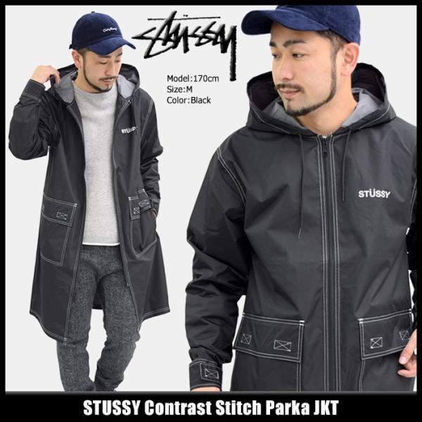 ステューシーSTUSSY ジャケットメンズContrast Stitch Parka(stussy