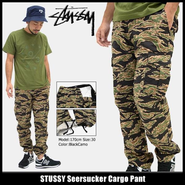 ステューシー STUSSY パンツ メンズ Seersucker Cargo(stussy