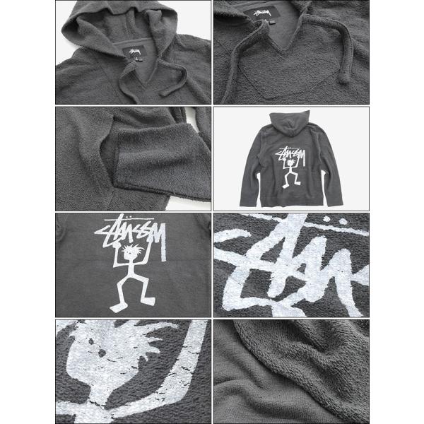 ステューシー STUSSY プルオーバー パーカー メンズ Baja Poncho