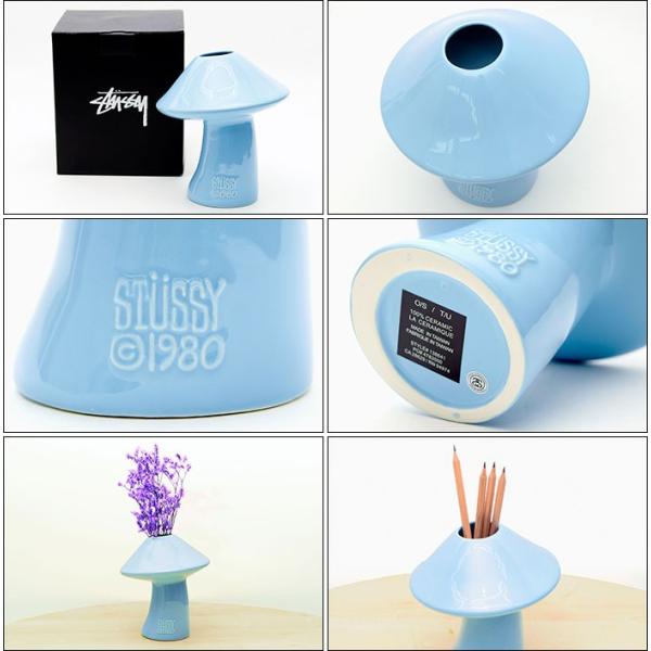 ステューシー 花瓶 STUSSY Mushroom Ceramic(stussy vase 花器 ペン 