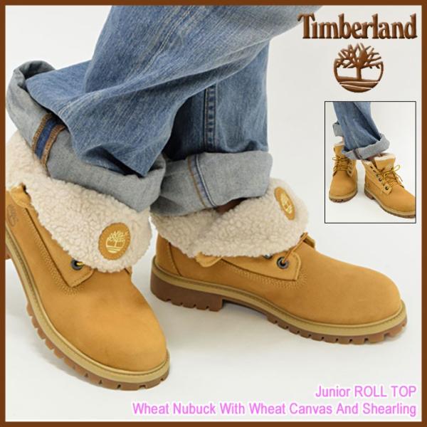 レディース　ティンバーランドTimberlandイエローロールトップブーツ ティンバーランド LADY'S ロールトップブーツUPしました