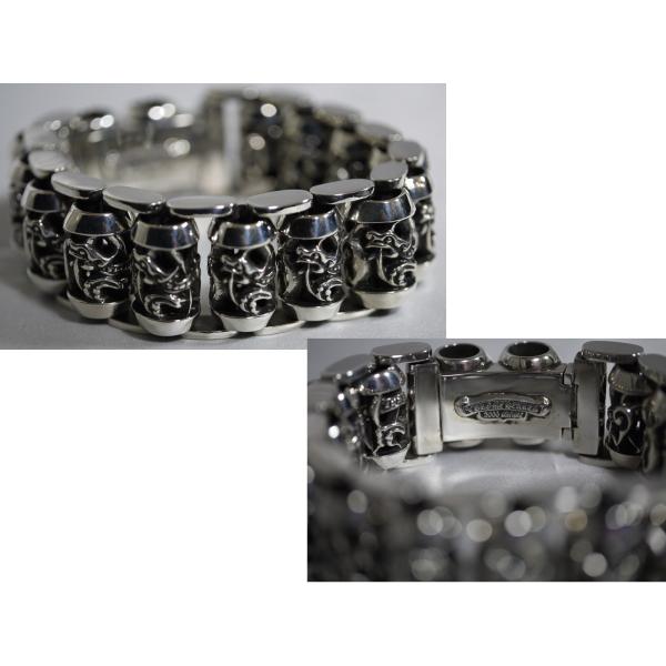 クロムハーツ CHROME HEARTS BRACELET CELTIC ROLLER Link13 ...