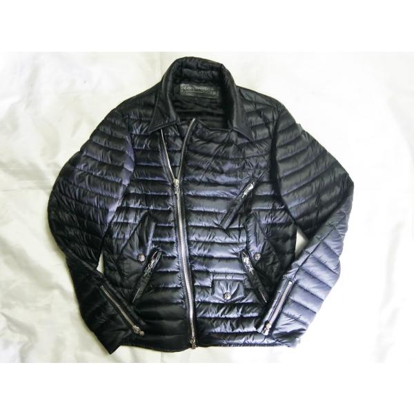 クロムハーツ CHROME HEARTS GABBA FABRIC V4J QUILTED ダブルジップ