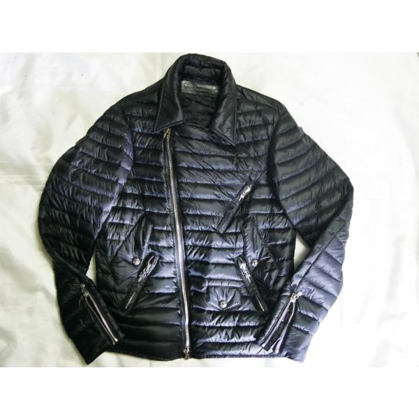 クロムハーツ CHROME HEARTS GABBA FABRIC V4J QUILTED ダブルジップ