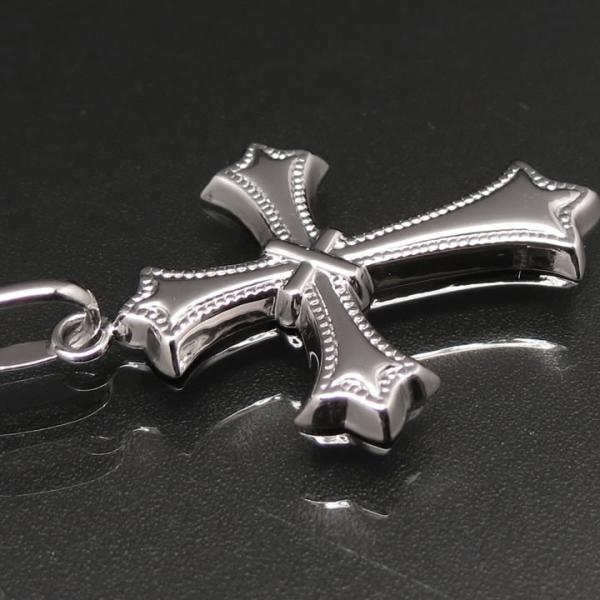 (C080506)Pt850 ネックレストップ 十字架 チャーム アクセサリー C080506)Pt850 ネックレストップ 十字架 チャーム アクセサリー