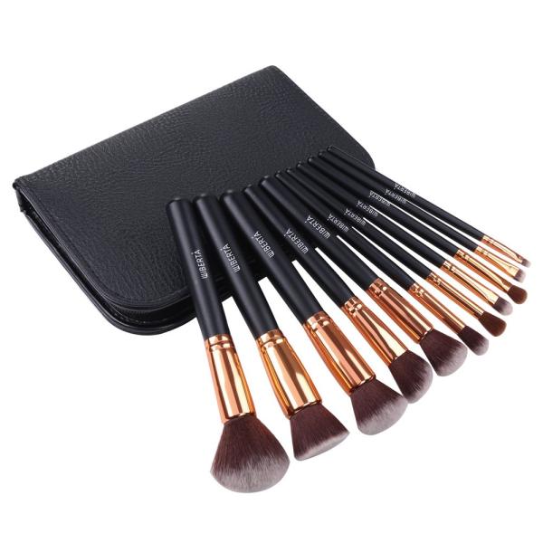 WIBERTA メイクブラシセット ファンデーションブラシ 化粧ブラシ 11本
