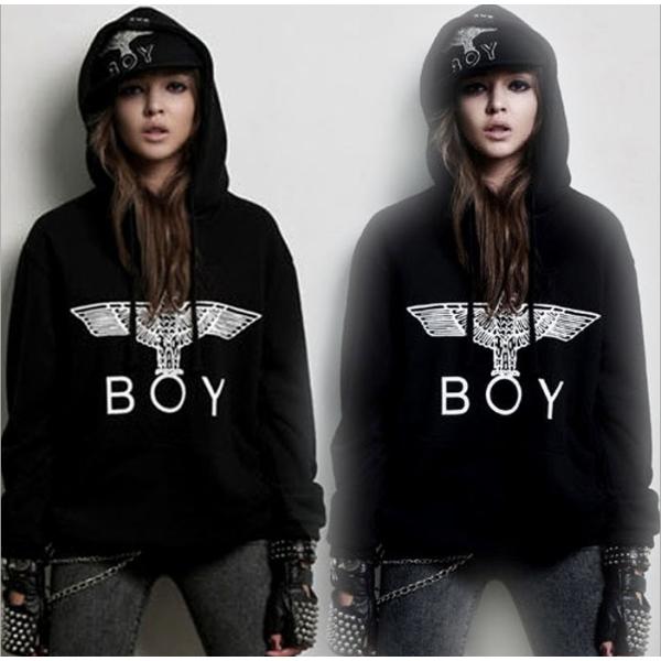 ボーイロンドン フード付きパーカー BOY LONDON スウェット 裏起毛