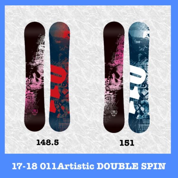 スノーボード 011 artistic DOUBLE 151cm 011 artistic (011 アーティスティック) スノーボード 152cm