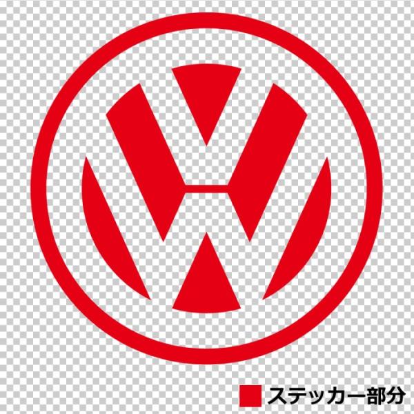 ワーゲン Volkswagen 切抜きステッカー ＶＷマーク特大ロゴ 95cm /【Buyee】 Buyee - Japanese Proxy  Service | Buy from Japan!