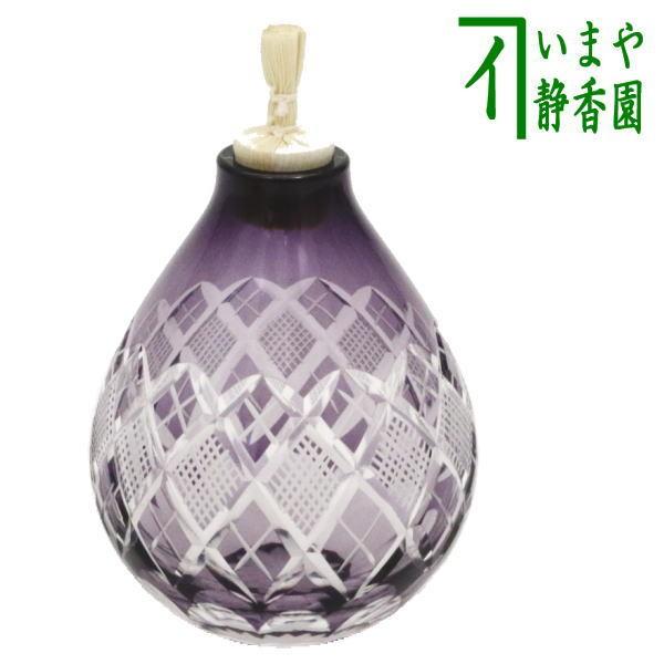 ONLINE ホビー・楽器・アート 茶道具 江戸 ギヤマン硝子 紫色