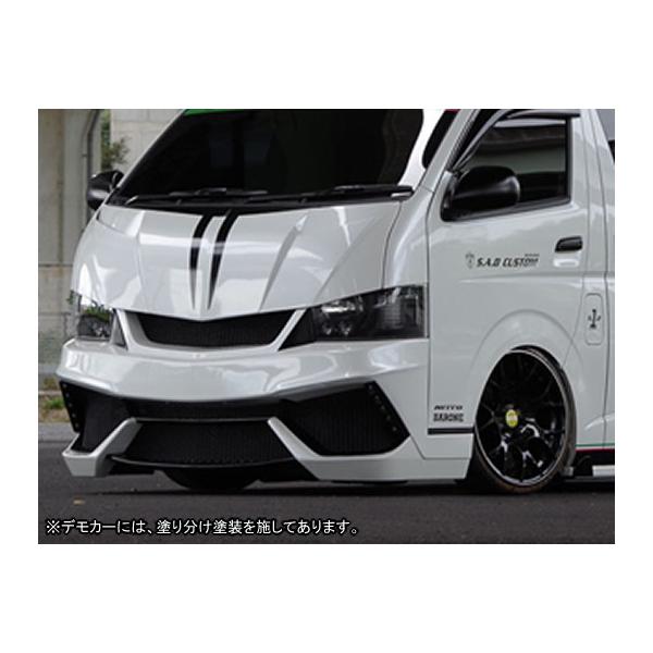 ハイエース200系（4型・ナロー車） スティンガー フェイスキット（ボンネットパネル・コーナーパネル） S.A.Dカスタム /【Buyee】