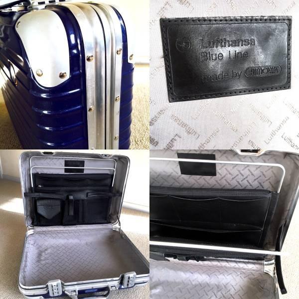 RIMOWA リモワ アタッシュケース ネイビーブルー RIMOWA リモワ リンボ ルフトハンザ ブルーライン