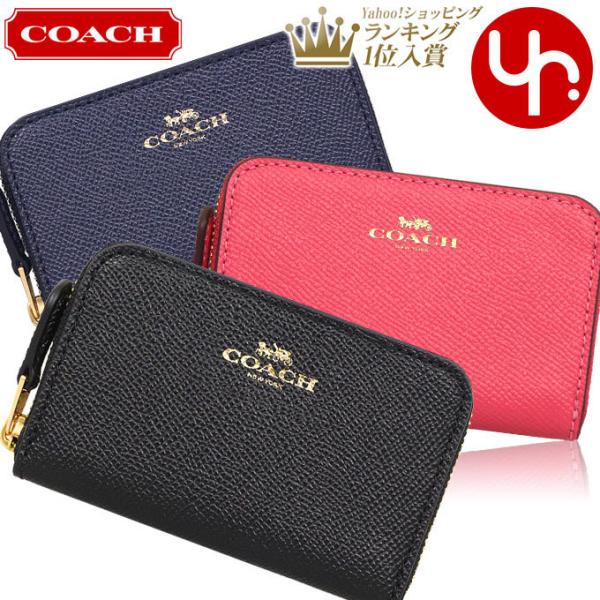 コーチ COACH 財布 コインケース F27569 クロスグレーン レザー