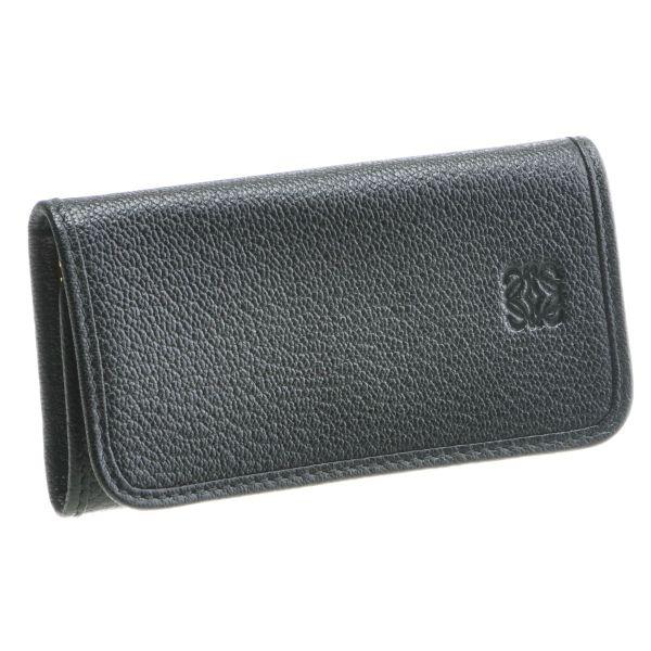 ロエベ　6連　キーケース　グレー ブラック　 小物 すぐ届く！LOEWE（ロエベ） グレインカーフ 6連キーケース