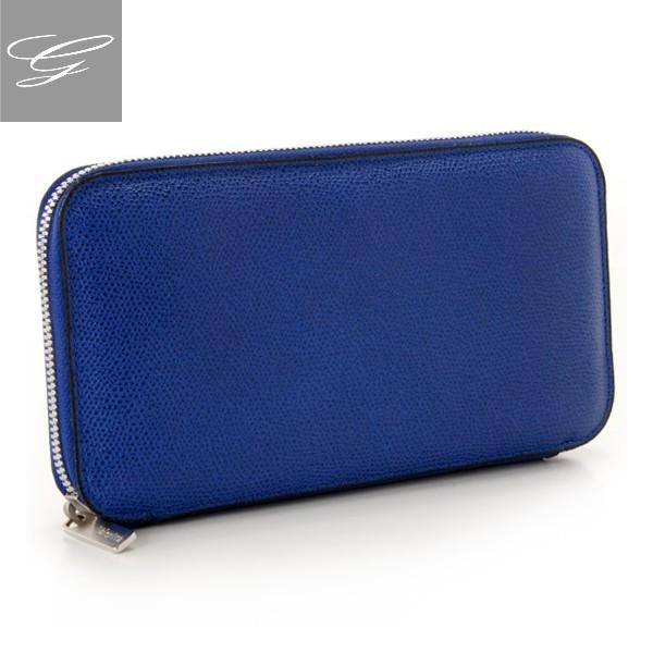 並行輸入品】 ヴァレクストラ ラウンドファスナー長財布 VALEXTRA 財布
