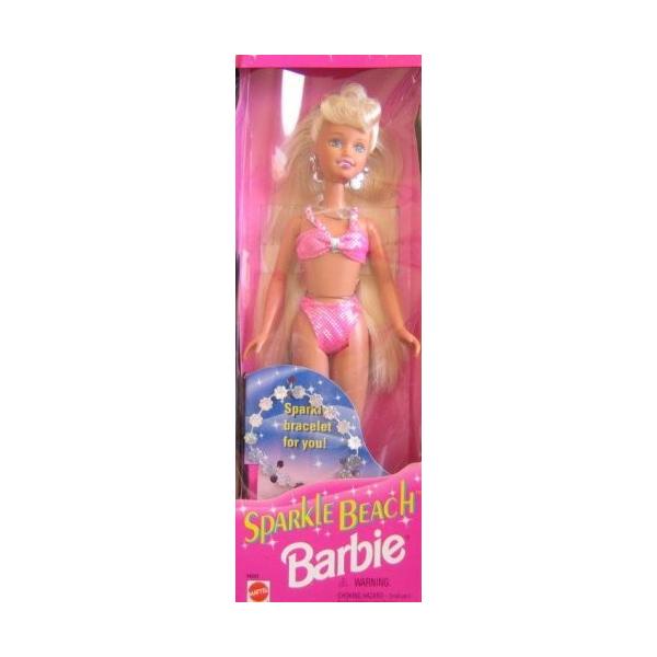 Sparkle beach barbie discount value