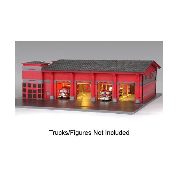 コード3 CODE 3 Firehouse 消防署 ジオラマ 完成品 1/64 Amazon | CODE