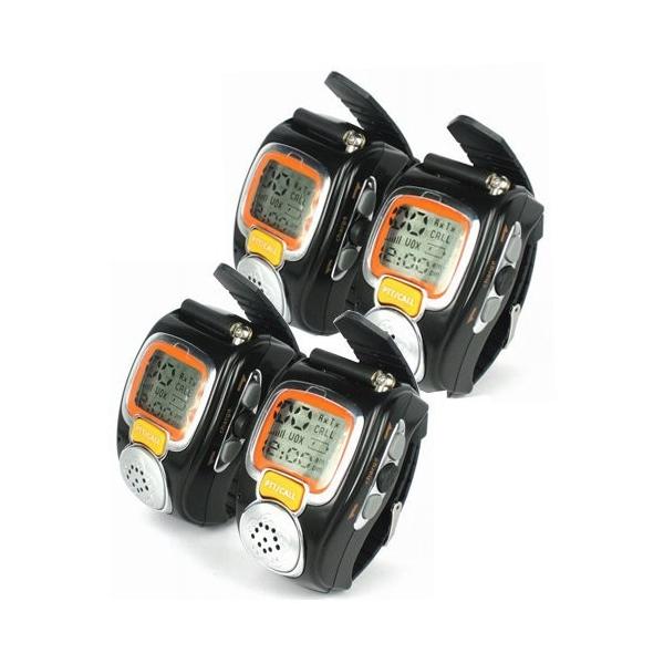 AGPtek Fashionable Wristwatch Walkie Talkie Spy Wrist Watch 4