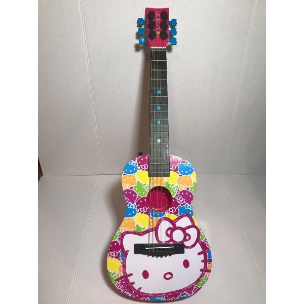 Hello Kitty ハローキティ アコースティック ギター ３０インチ /【Buyee】
