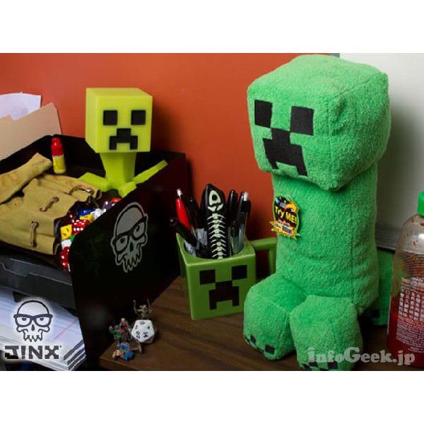 サウンドとMinecraftのクリーパー35センチメートルぬいぐるみ Minecraft Creeper 35 cm Plush Toy with Sound