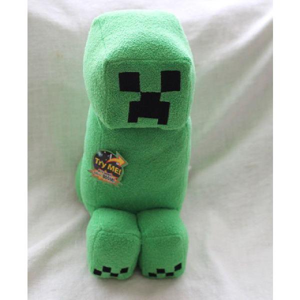 サウンドとMinecraftのクリーパー35センチメートルぬいぐるみ Minecraft Creeper 35 cm Plush Toy with Sound