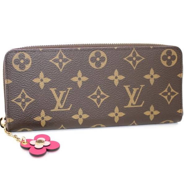 中古】【未使用】LOUIS VUITTON ラウンドファスナー長財布