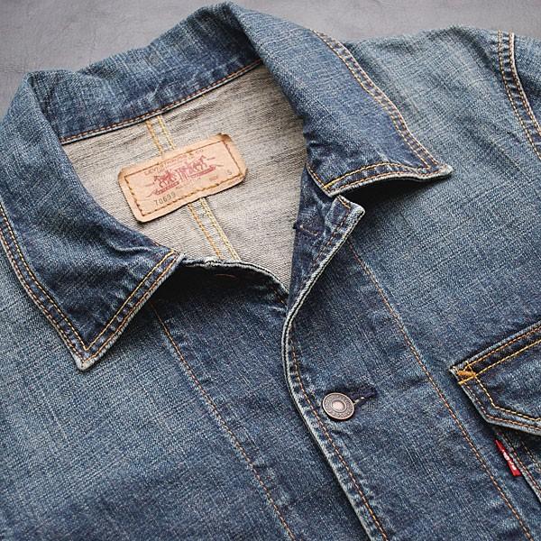 リーバイスLevi's70699 Used加工デニムサックコート デニムジャケット