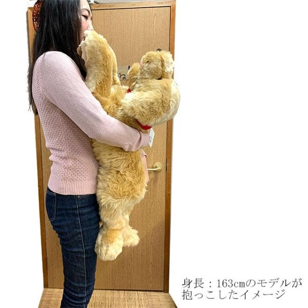 人形の吉徳 ） ぬいぐるみ 犬 ゴールデンレトリバー Lサイズ 特大
