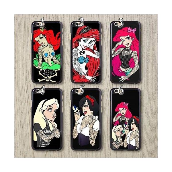 国内未発売 】 ディズニー プリンセス タトゥー デザイン iPhone
