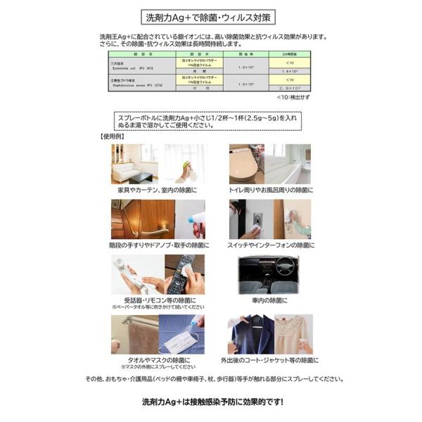 洗剤力 Ag＋ 家庭用強力洗浄・強力除菌 銀イオン洗剤 洗剤エージープラス ウイルス対策 /【Buyee】