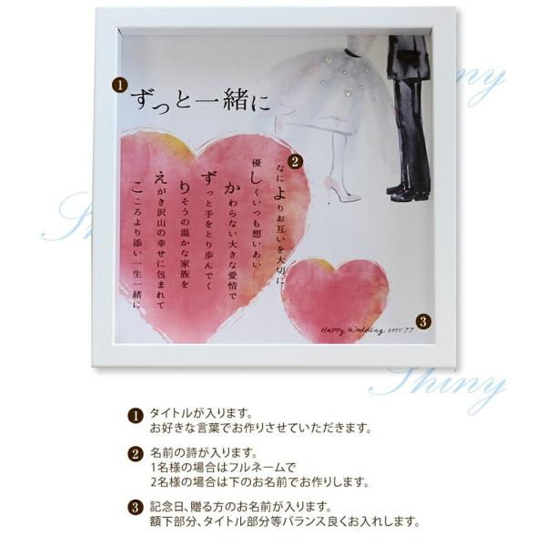 ♥可愛さNo.1♥絶対喜ぶプレゼント♥幸せお名前ポエム♥ 急ぎ対応可】名前ポエム 結婚祝い 結婚祝い 名入れ 新築祝い 結婚記念